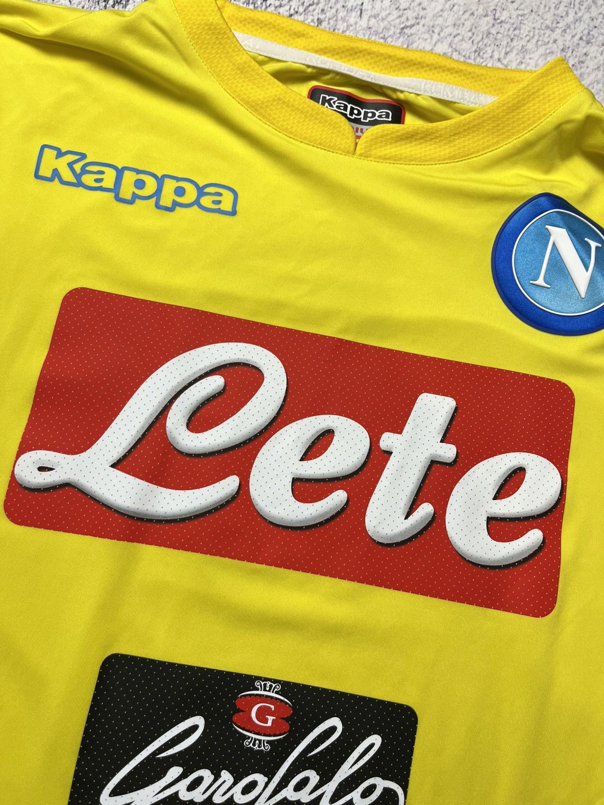 Kappa Napoli Jersey 2017 2018 Away Size M Shirt Kappa BNWT Size US M / EU 48-50 / 2 - 10 Thumbnail