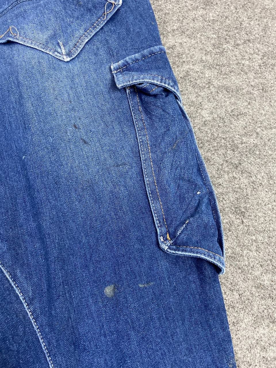 Japanese Brand fieldcore cargo aerolight distressed denim Size US 34 / EU 50 - 17 Thumbnail