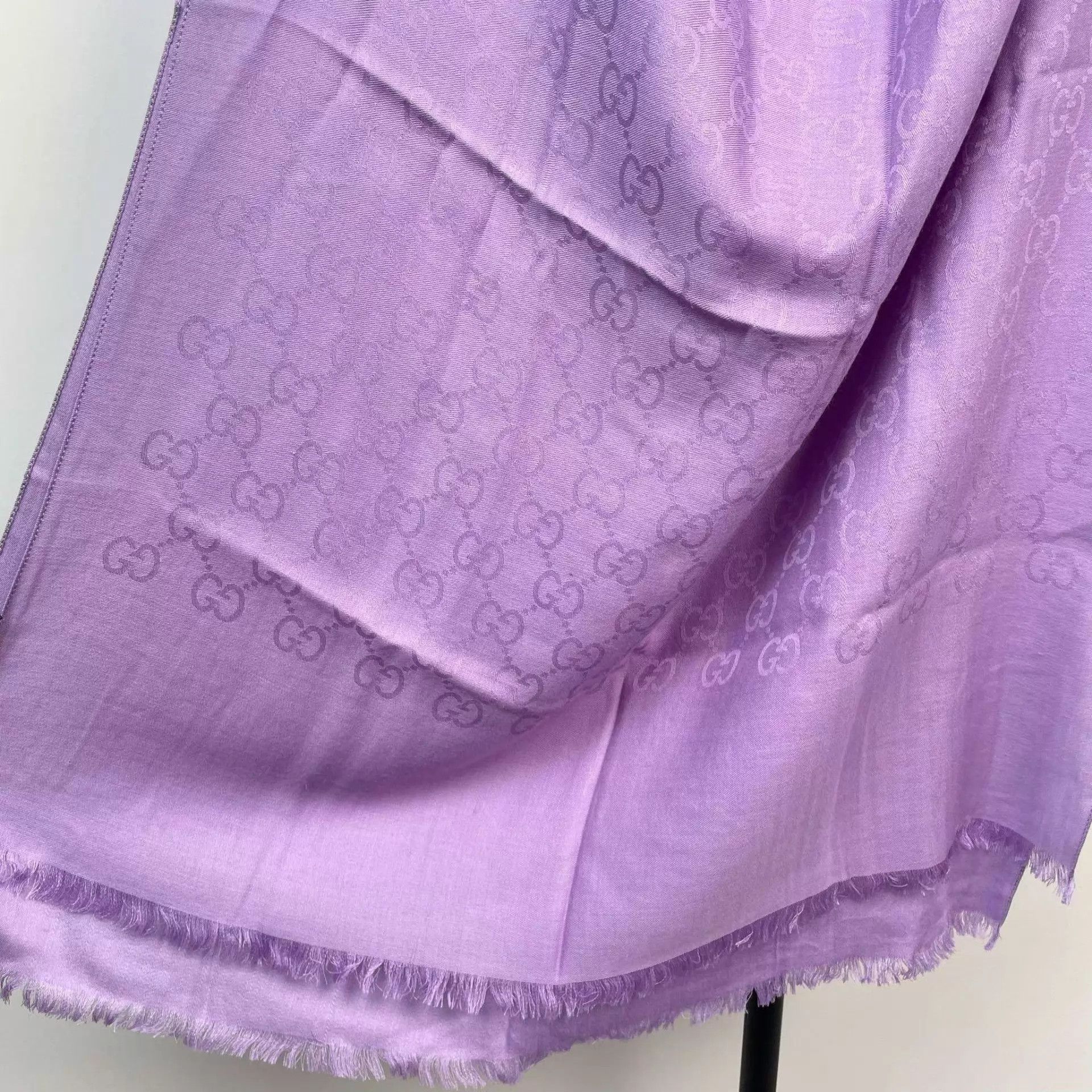 Gucci GUCCI purple stole 260209TXYHQ04 Size ONE SIZE - 7 Thumbnail