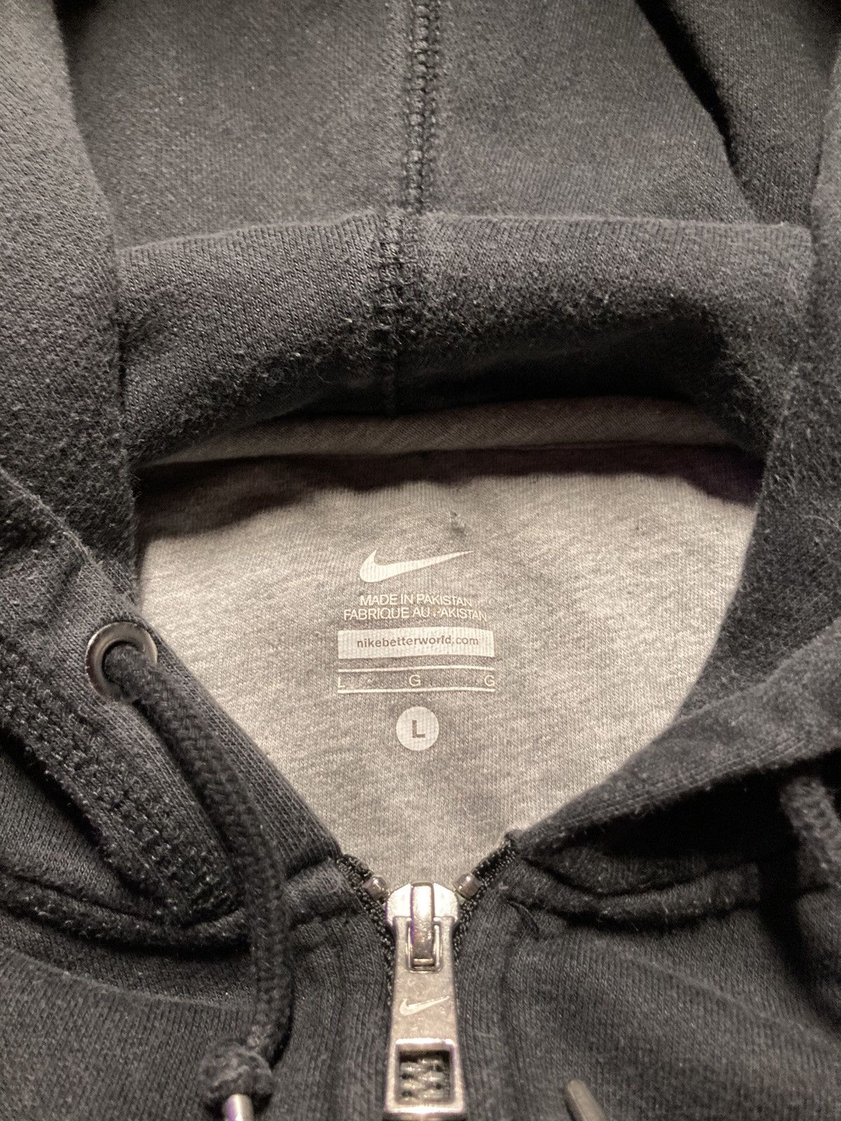 Nike × Vintage ⛩️ Vintage Nike Hoodie Small Logo Faded Basic Oversize Baggy Size US M / EU 48-50 / 2 - 3 Thumbnail