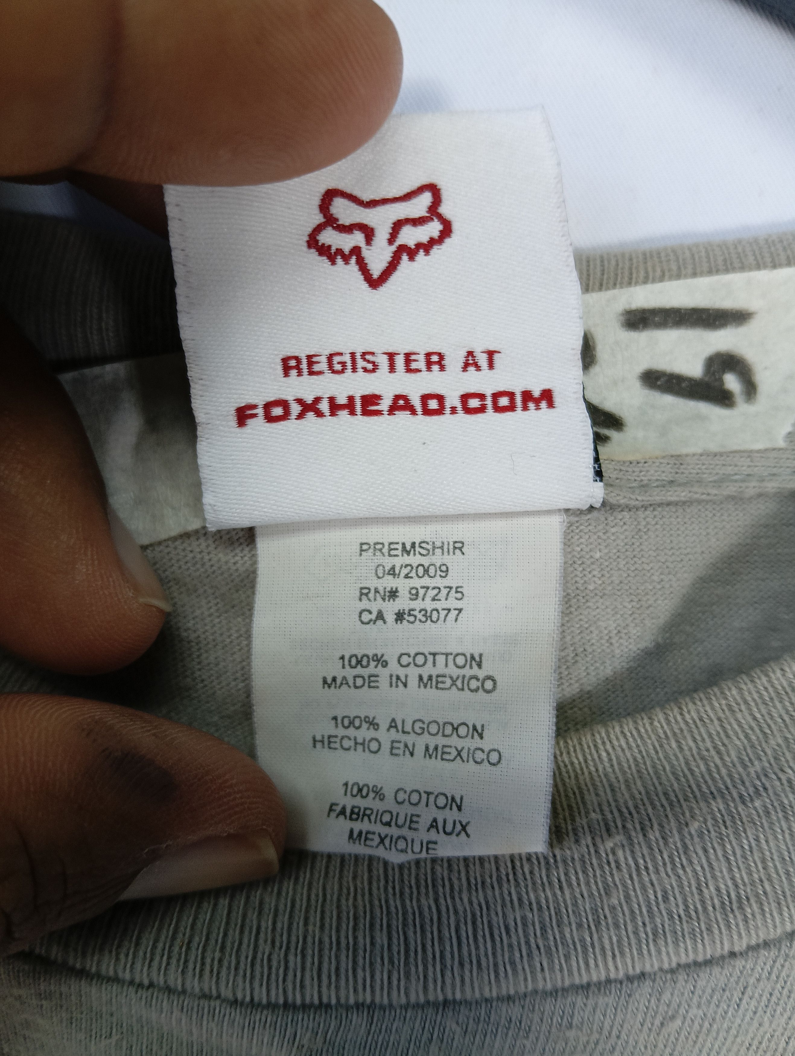 Fox Racing fox bif logo tee racing Size US M / EU 48-50 / 2 - 5 Thumbnail