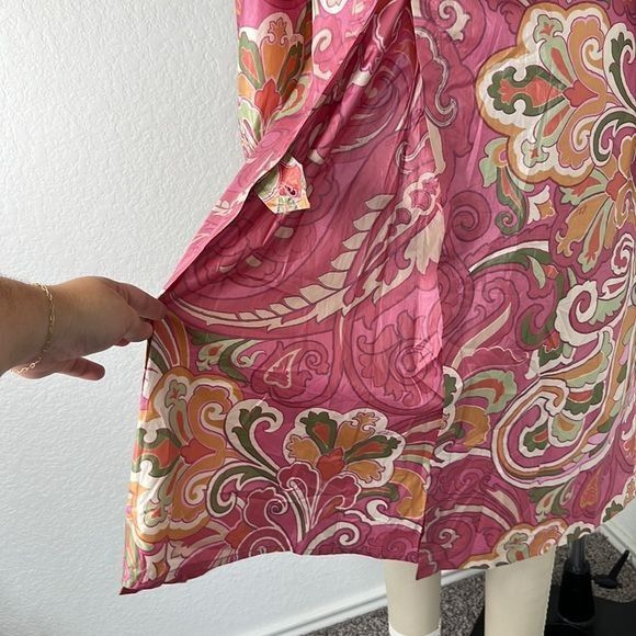 Etro × Vintage ETRO Paisley Trench Rain Coat Slicker Size M / US 6-8 / IT 42-44 - 9 Thumbnail
