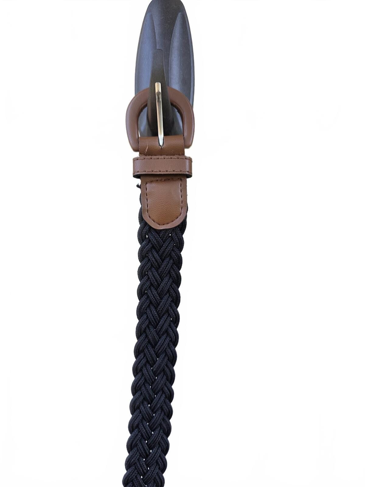 Genetic Manipulation Shinichiro Kuriya Braided Black & Brown Belt Ladies Womens Size ONE SIZE - 5 Thumbnail