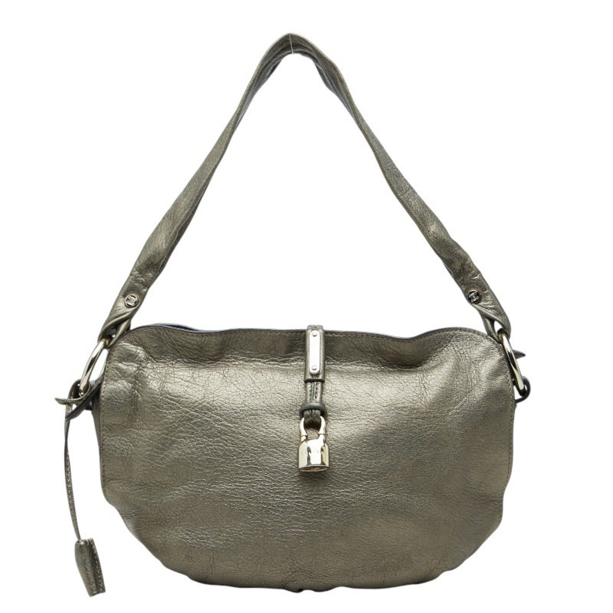 Celine Celine Bittersweet One-Shoulder Bag, Metallic Bronze Leather, Women's CELINE Size ONE SIZE - 1 Thumbnail