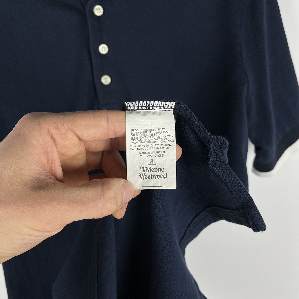 Vivienne Westwood Vintage Vivienne Westwood MAN orb logo polo tee 90’s Size US L / EU 52-54 / 3 - 7 Thumbnail