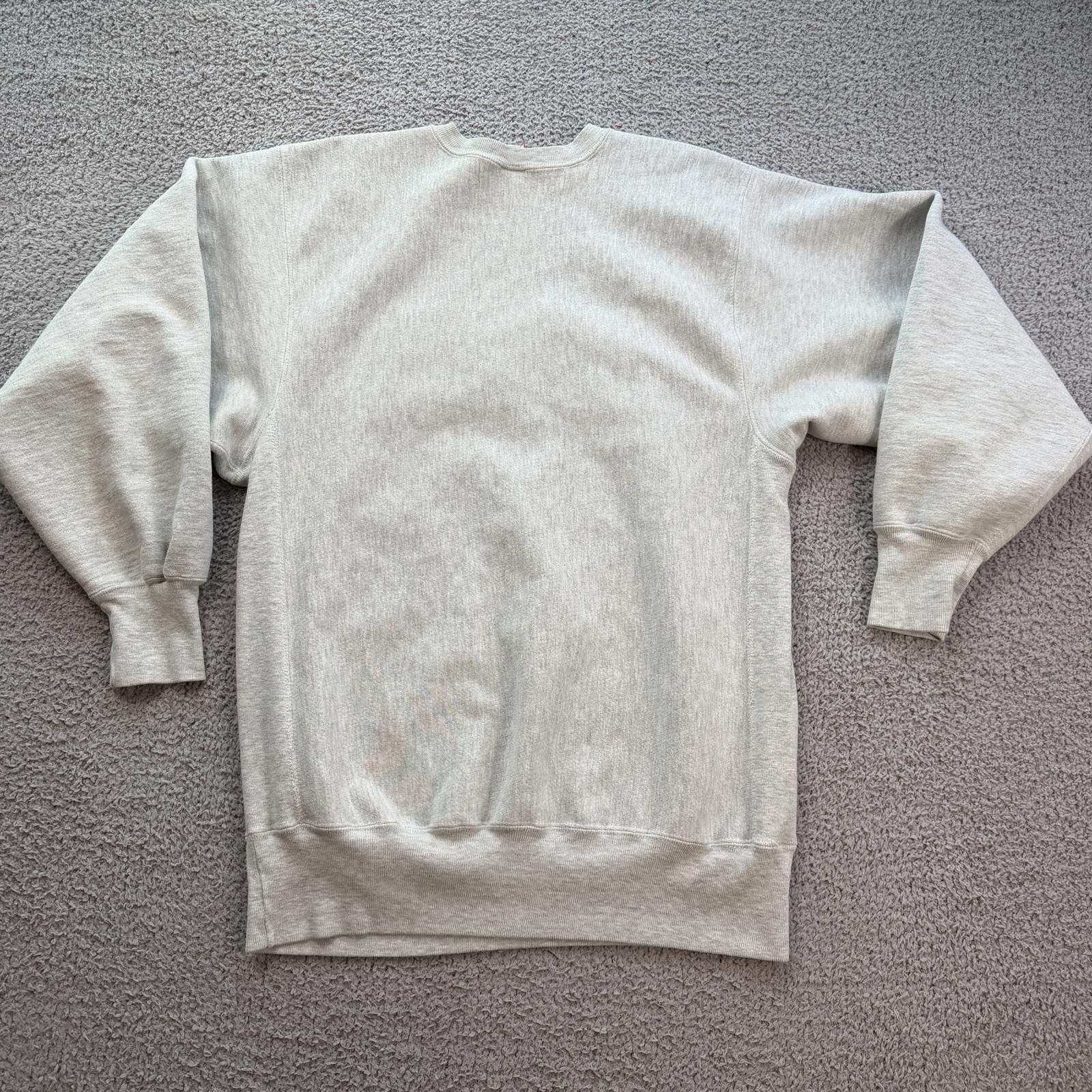 Champion Vintage Champion Wesleyan Sweatshirt Reverse Weave Made USA Size US XXL / EU 58 / 5 - 2 Thumbnail