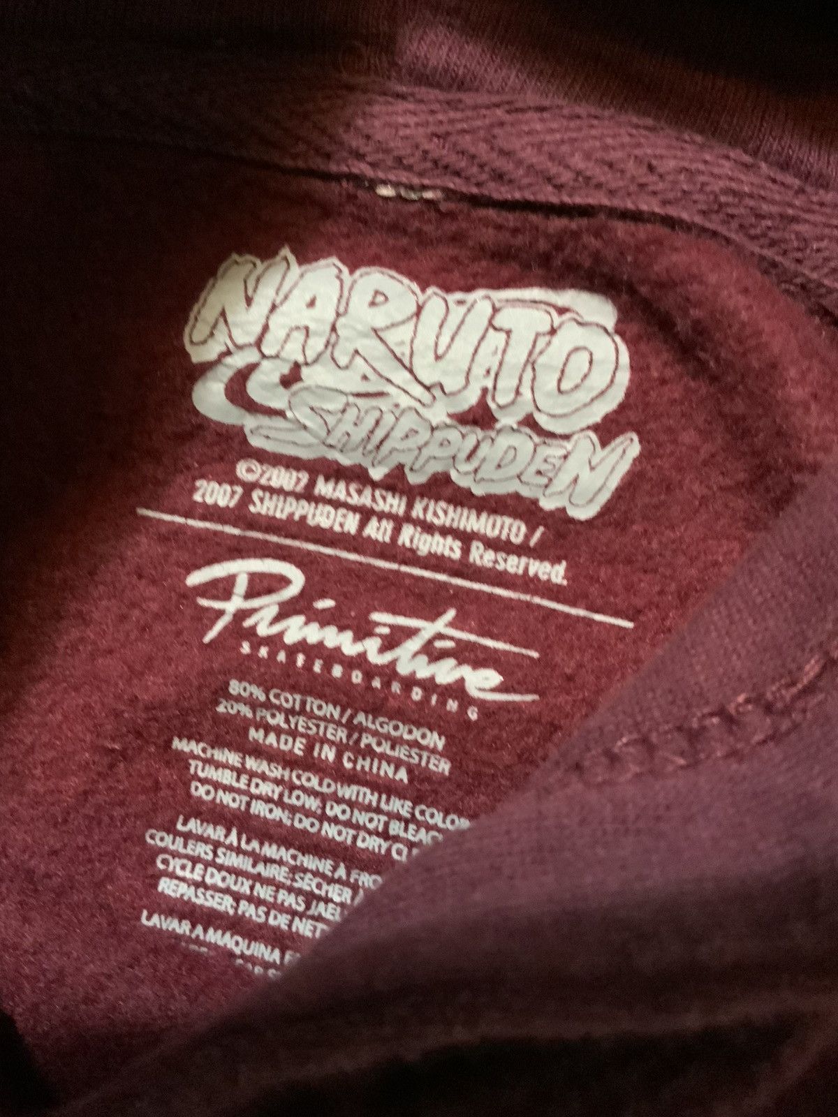Primitive Primitive X Naruto Shippuden Itachi Uchiha Akatsuki Hoodie Size US XS / EU 42 / 0 - 6 Thumbnail
