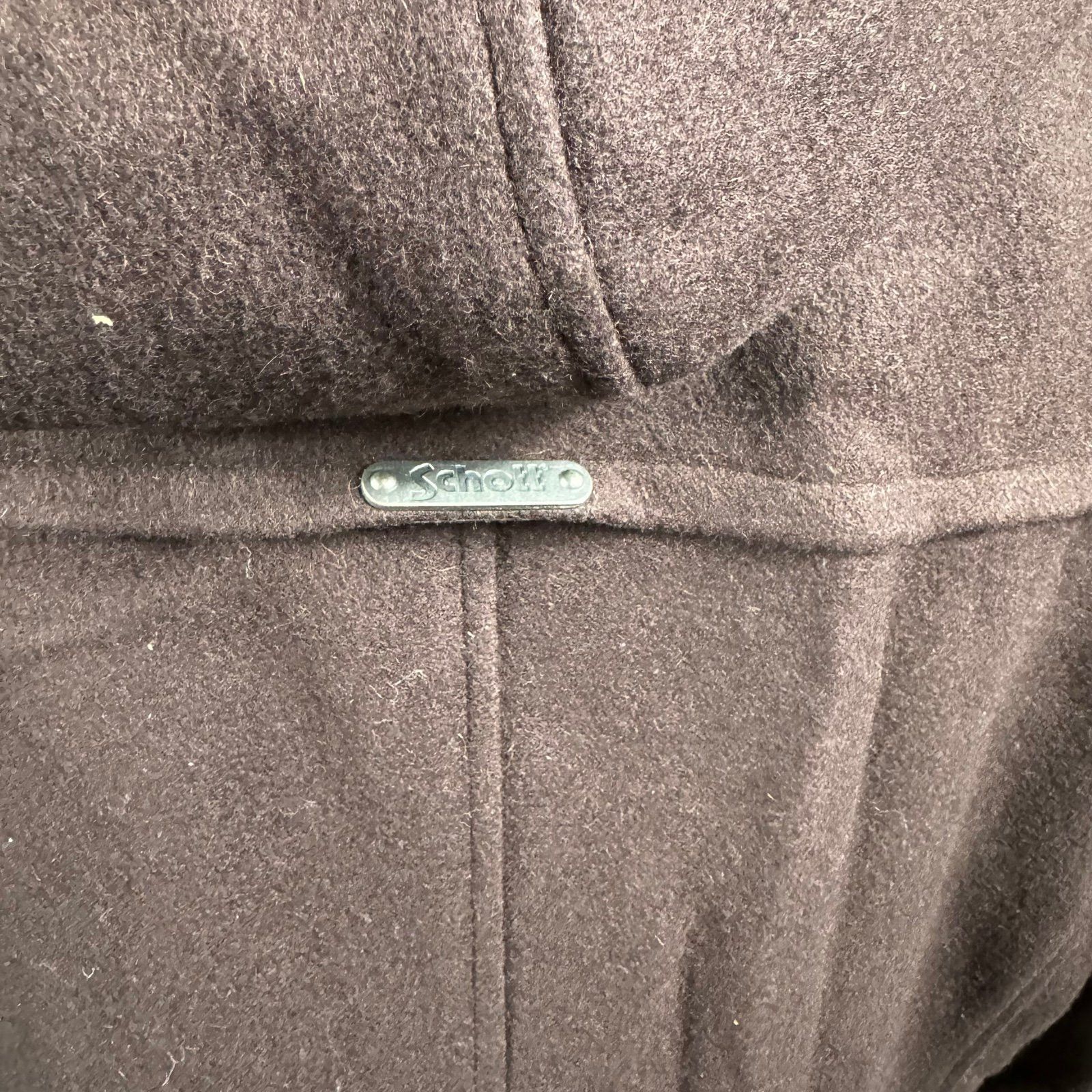 Schott Schott NYC mid-thigh length hooded duffle coat brown Size XL / US 12-14 / IT 48-50 - 8 Thumbnail