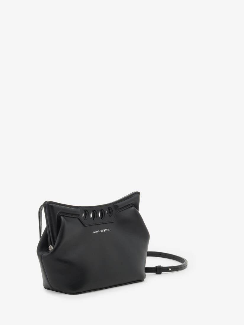 Alexander McQueen o1w1db10925 Size: OS/The Peak Bag Mini in Black Size ONE SIZE - 3 Thumbnail