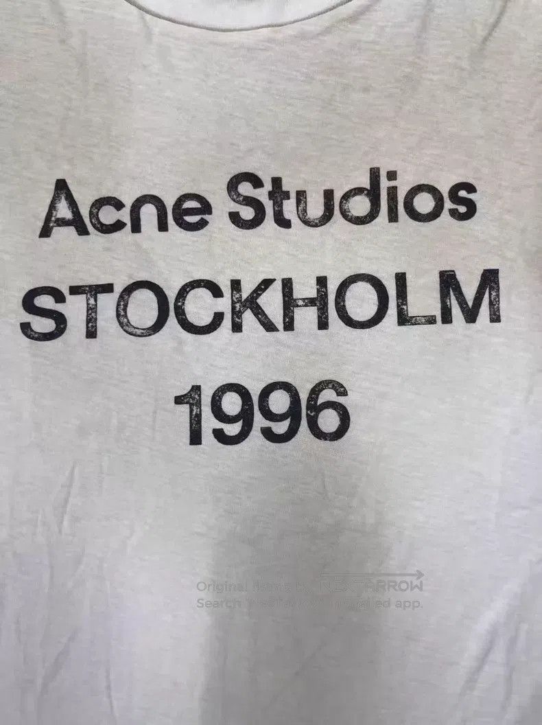 Acne Studios Acne Studios 1996 Series Letter Logo Distressed Print Crew Size US M / EU 48-50 / 2 - 3 Thumbnail