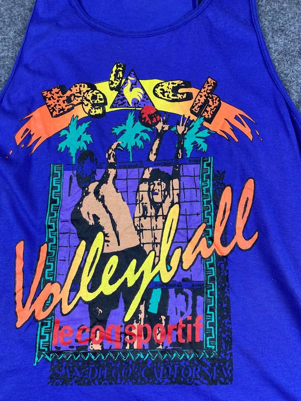 Le Coq Sportif vintage le coq sportif volleyball sleeveless nice design Size US M / EU 48-50 / 2 - 2 Thumbnail