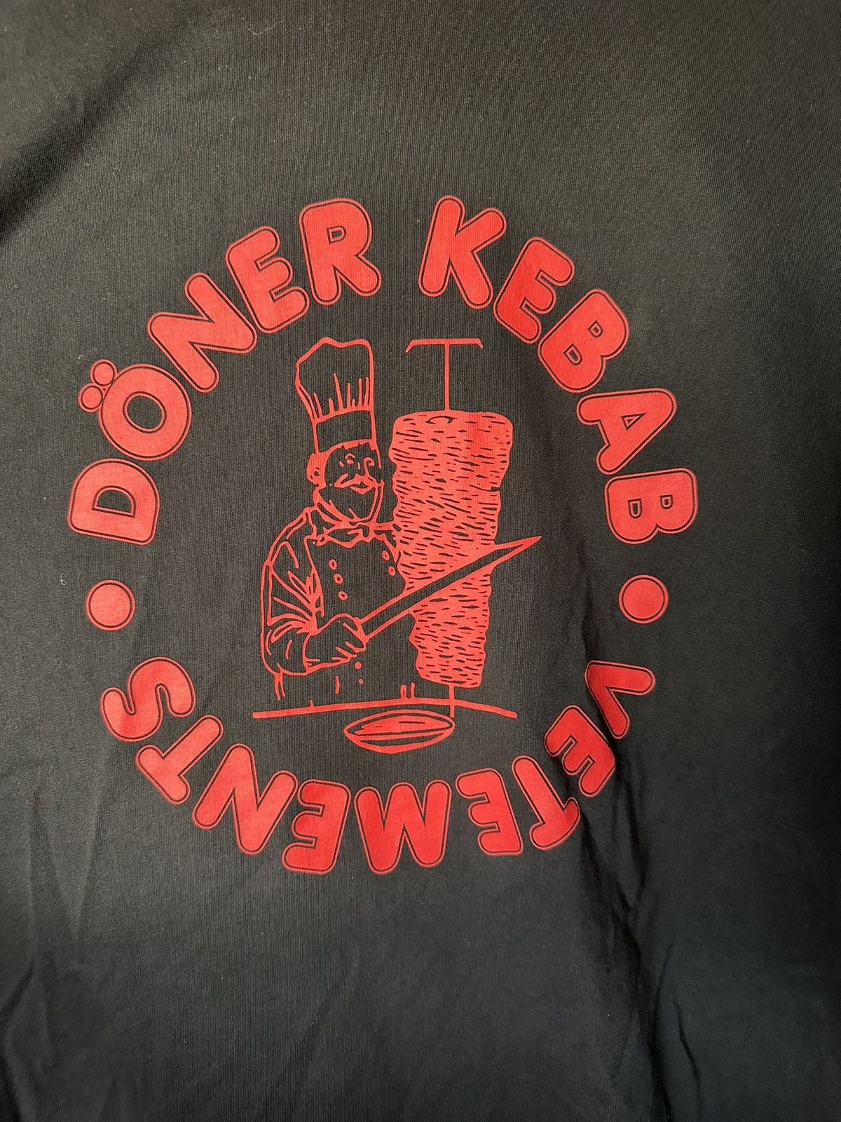 Vetements Vetements Doner Kebab Oversized T-shirt Size US XS / EU 42 / 0 - 3 Thumbnail