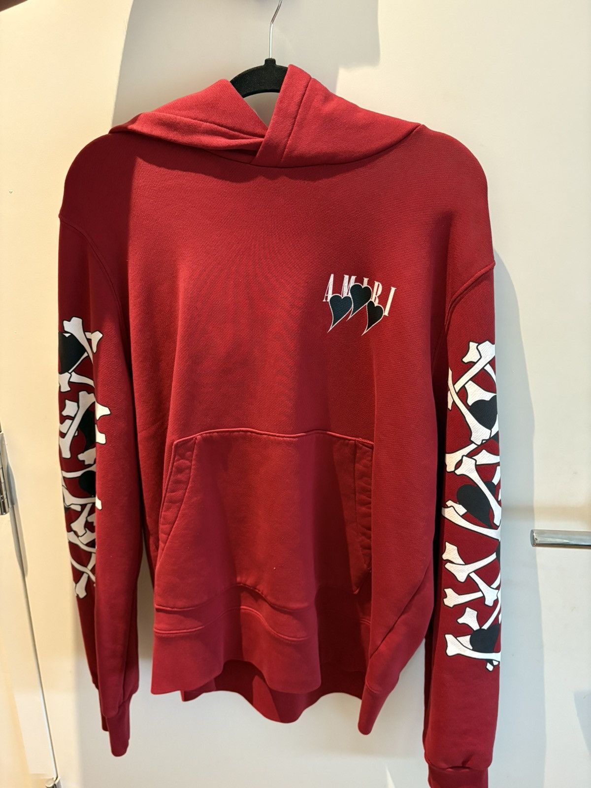 Amiri Amiri Bones Stacked Hoodie Size US M / EU 48-50 / 2 - 4 Thumbnail