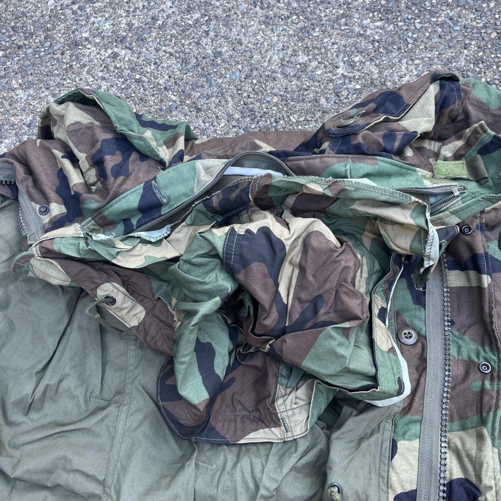 Other USGI US Army M-65 Woodland Field Jacket Cold Weather Small Size US S / EU 44-46 / 1 - 11 Thumbnail