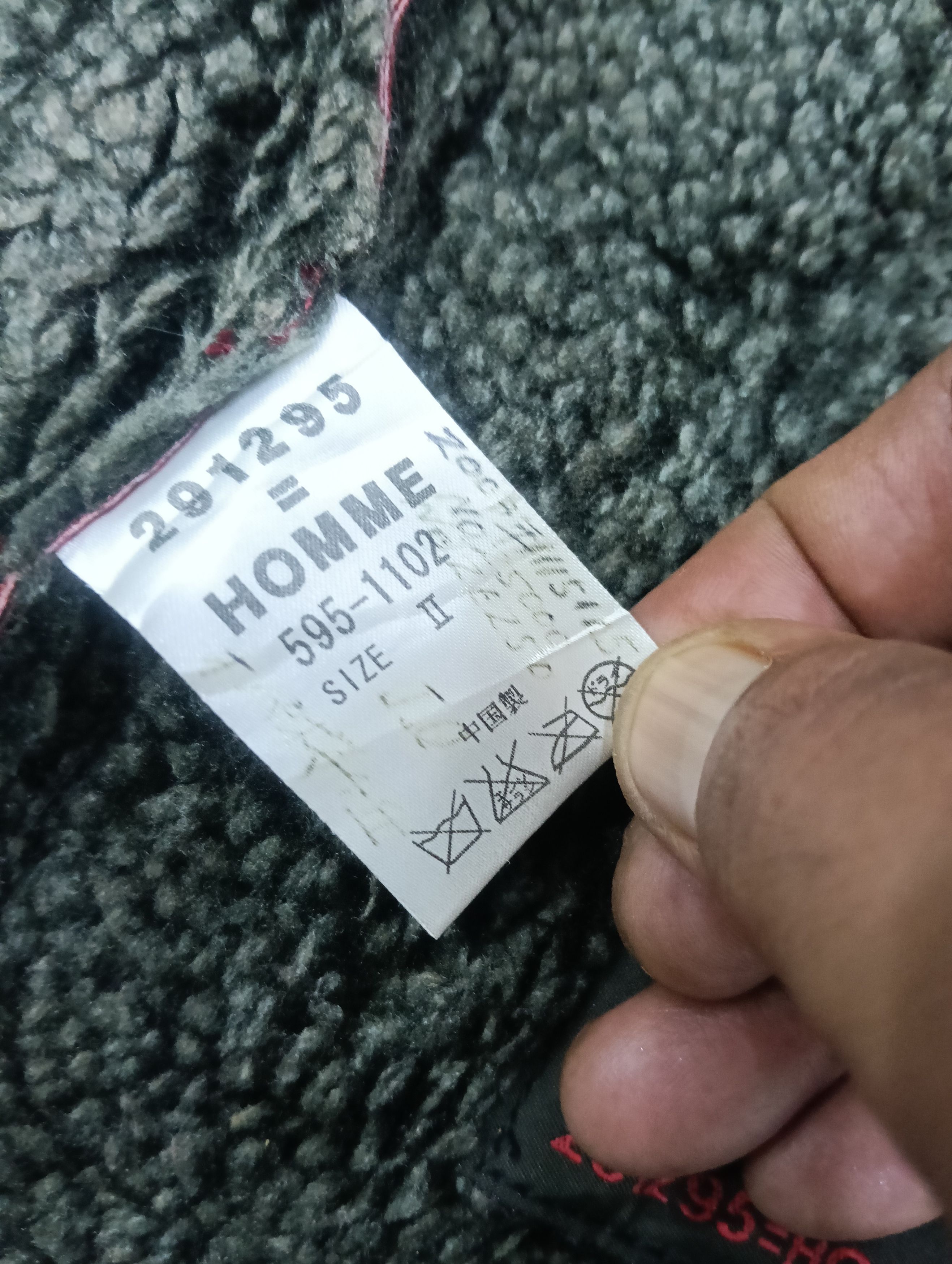 291295=Homme Great Shearling Leather Jacket By 291295=Homme Size US XL / EU 56 / 4 - 11 Thumbnail