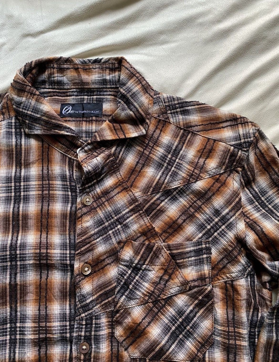 Tornado Mart Zero by Tornado Mart Japan checkered shirt Size US M / EU 48-50 / 2 - 4 Thumbnail