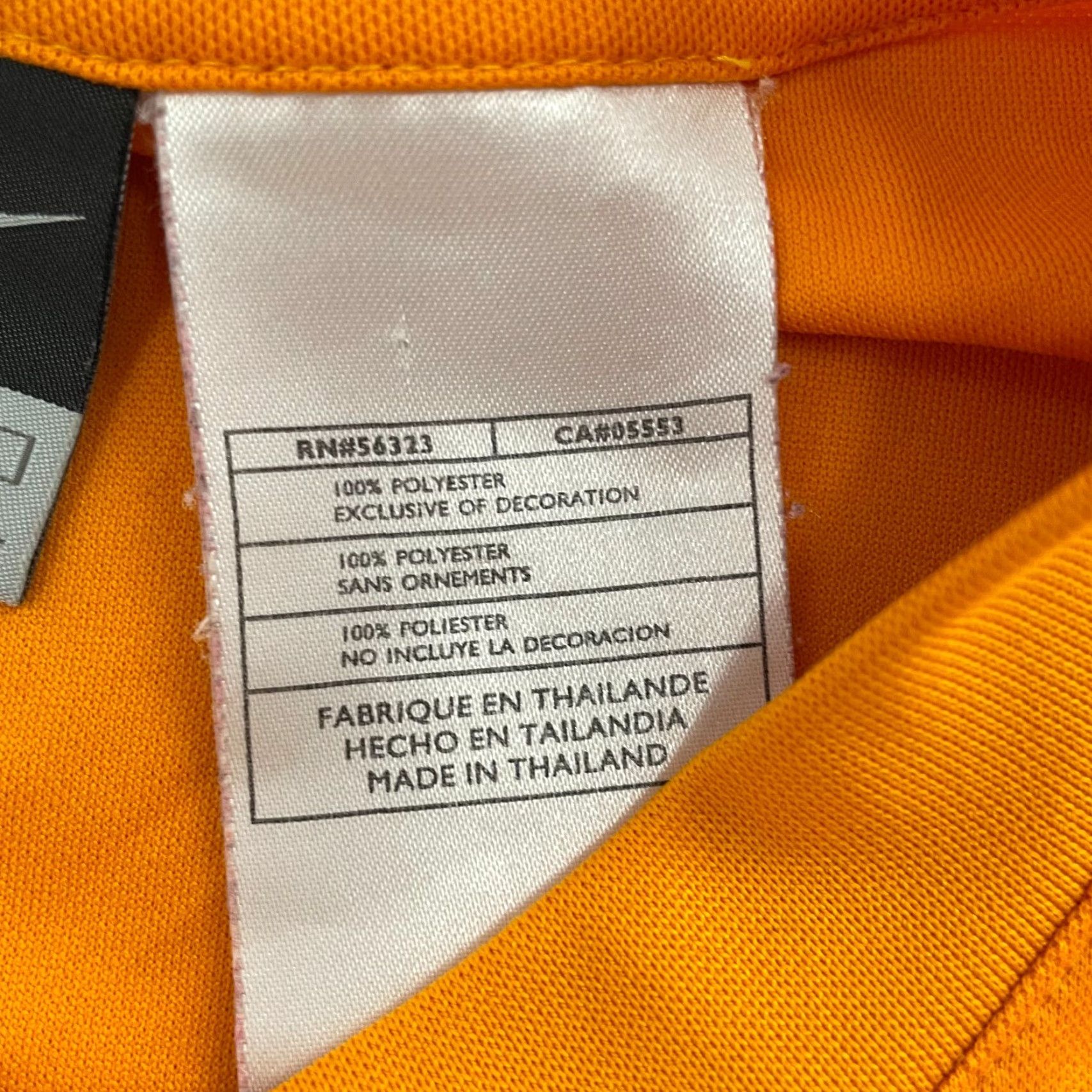 Nike VINTAGE Nike Court Shirt Adult Extra Large Orange Tennis Crew Neck Swoosh Men XL Size US XL / EU 56 / 4 - 7 Thumbnail