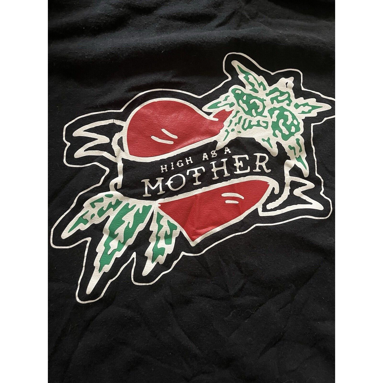 Gildan High As A Mother Tattoo Heart Graphic Tee Size S / US 4 / IT 40 - 3 Thumbnail