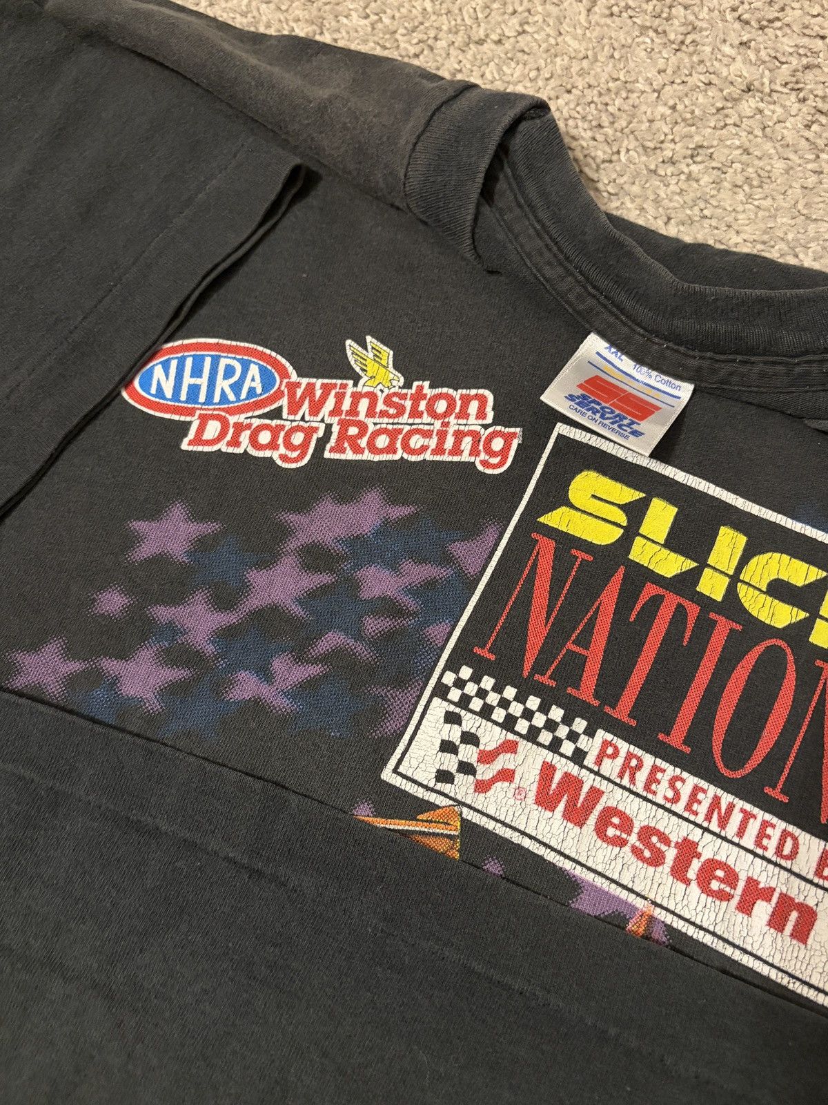 Other Vintage 90s Texas NHRA Winston Drag Racing T Shirt Size XXL Size US XXL / EU 58 / 5 - 9 Thumbnail