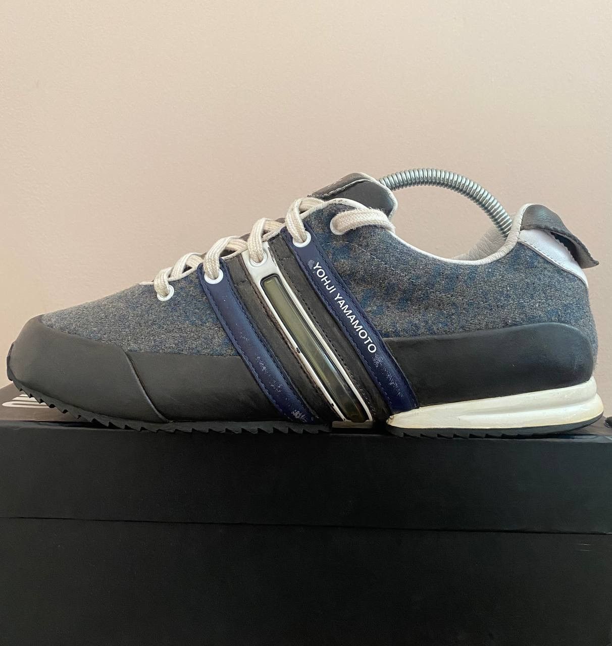 Adidas × Y's Yohji Yamamoto Y-3 Vintage Adidas Y3 Blue Sneakers Size US 7.5 / EU 40-41 - 9 Thumbnail