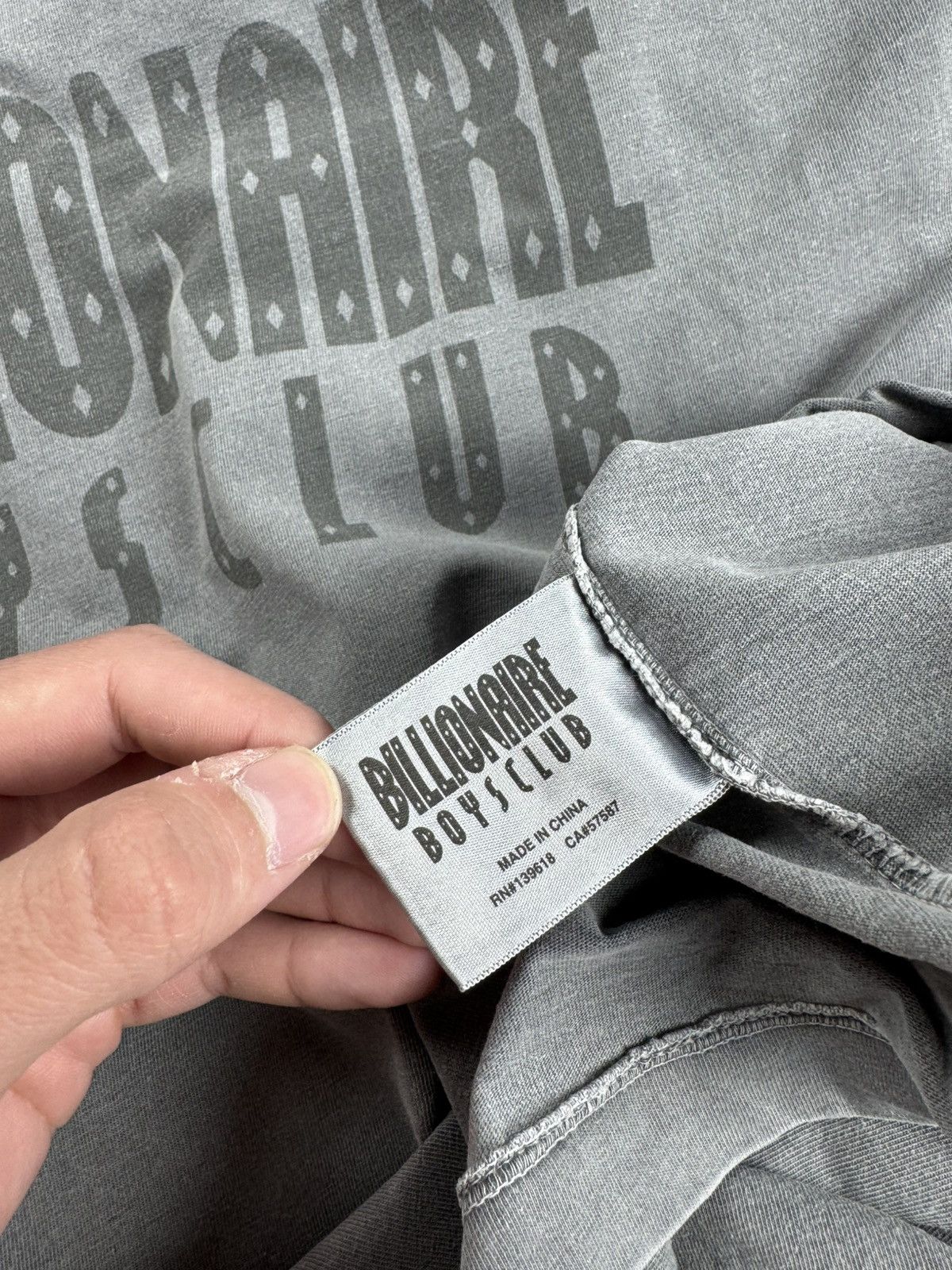 Billionaire Boys Club Billionaire Boys Club BBC Faded XXL Print Jersey T Shirt Tee Size US XXL / EU 58 / 5 - 12 Thumbnail