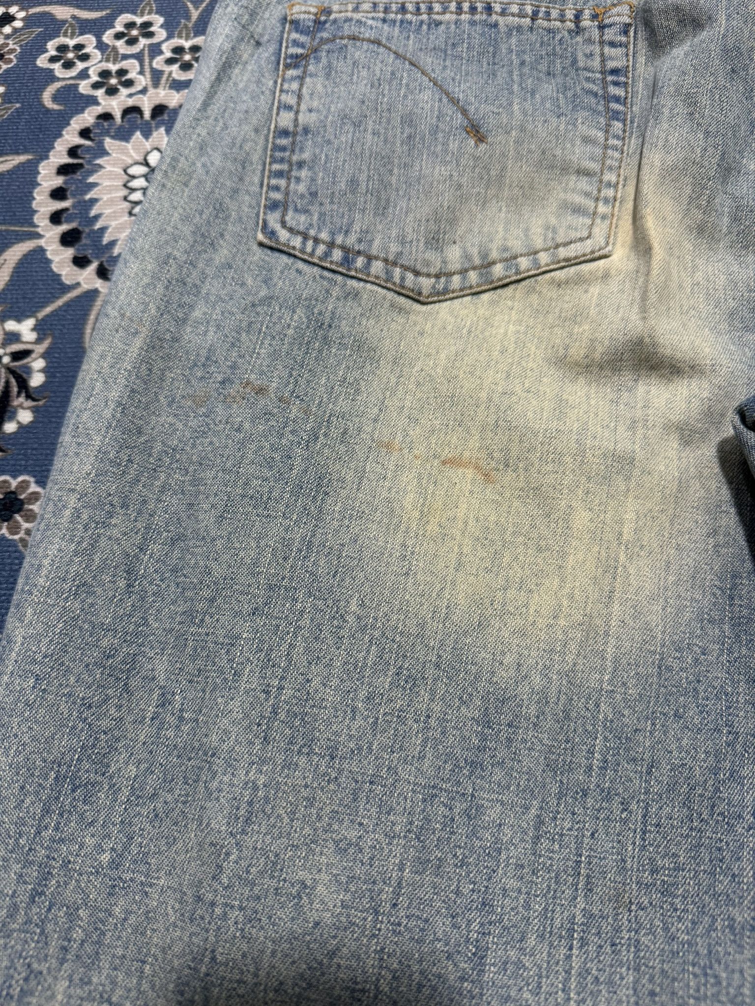 Guess × Vintage Vintage Flare Guess Hagi Pants America Flag Jeans Size 32" / US 10 / IT 46 - 12 Thumbnail