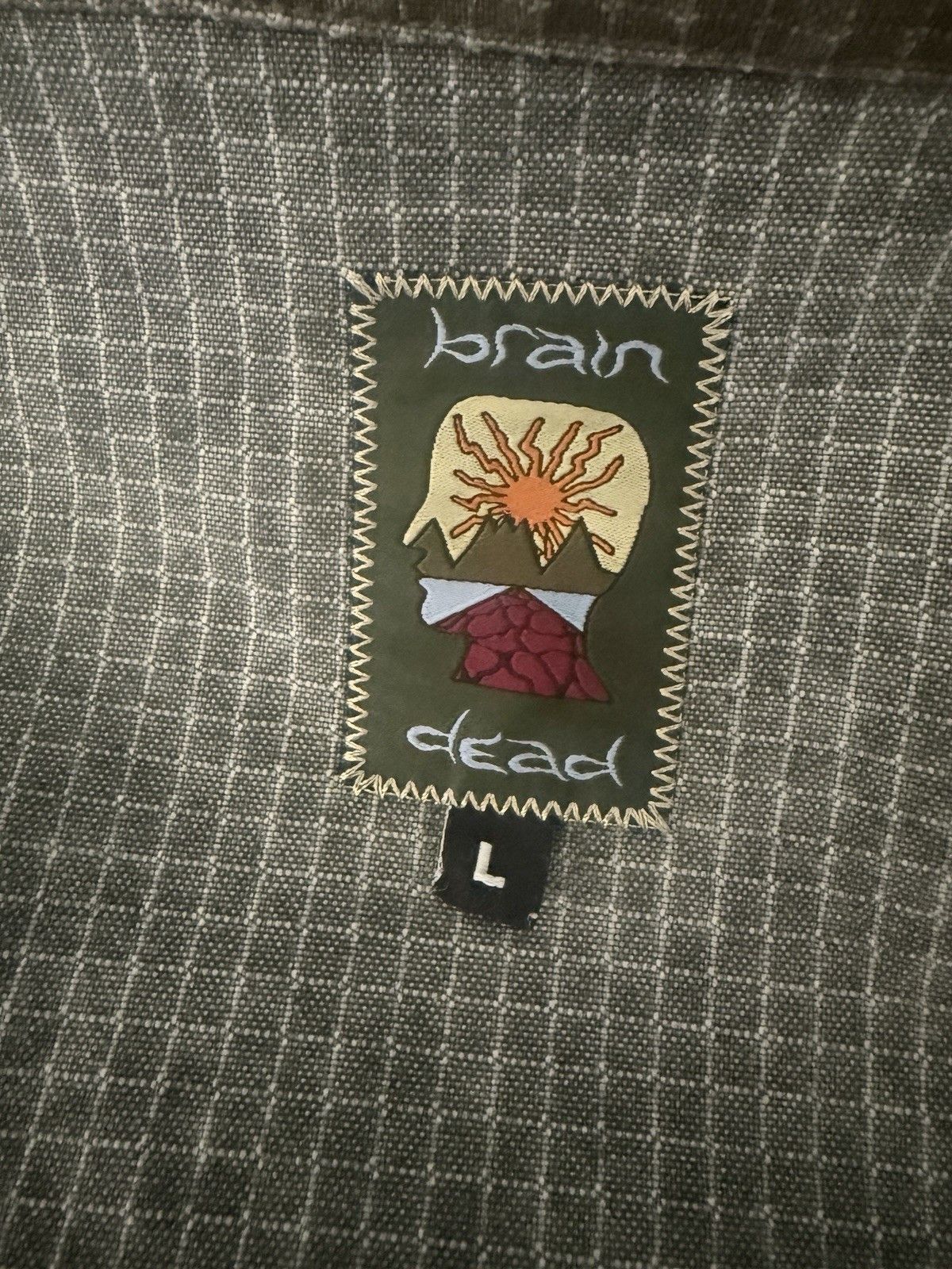 Brain Dead Washed Ripstop Equipment Half Zip Jacket Brown Size Large Size US L / EU 52-54 / 3 - 4 Thumbnail
