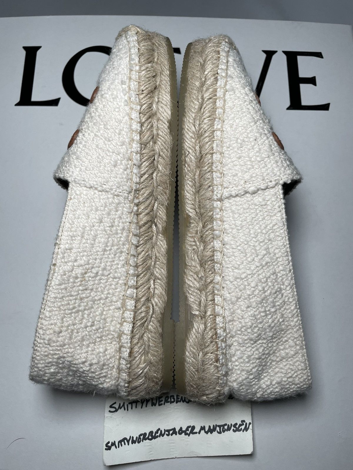 Celine Celine Leather Triomphe Les Espadrilles Size US 5 / IT 35 - 6 Thumbnail