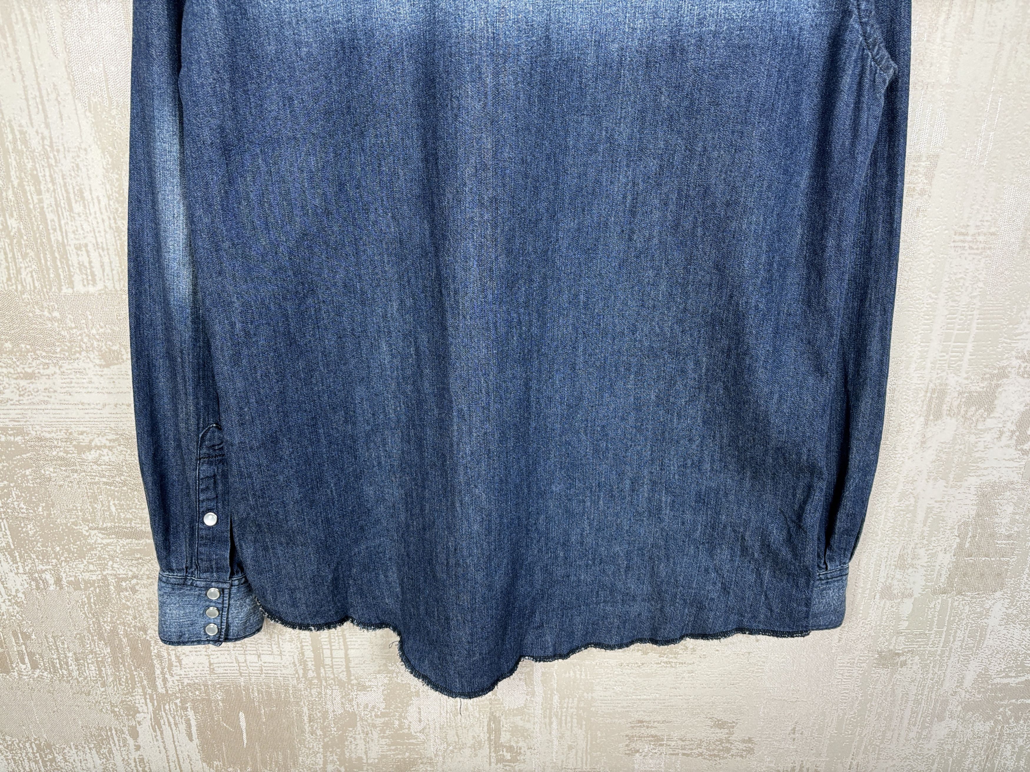 Acne Studios Acne Texas AW11 Pearl Snap Button Denim Long Sleeve Shirt Size US M / EU 48-50 / 2 - 18 Thumbnail