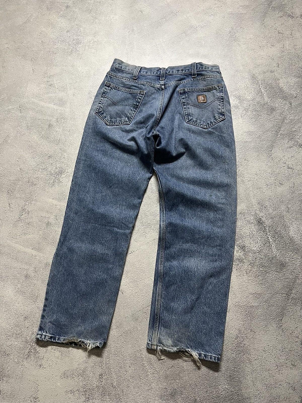 Carhartt Vintage Y2K Carhartt Denim Jeans 90’s Size US 34 / EU 50 - 3 Thumbnail