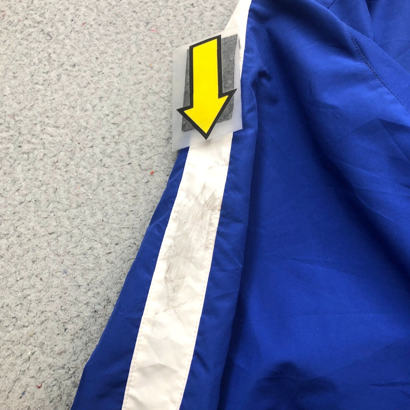 Brooks Brooks Lincoln Marathon Windbreaker Jacket Mens Large Blue White Full Zip Pockets Vented Size US L / EU 52-54 / 3 - 8 Thumbnail