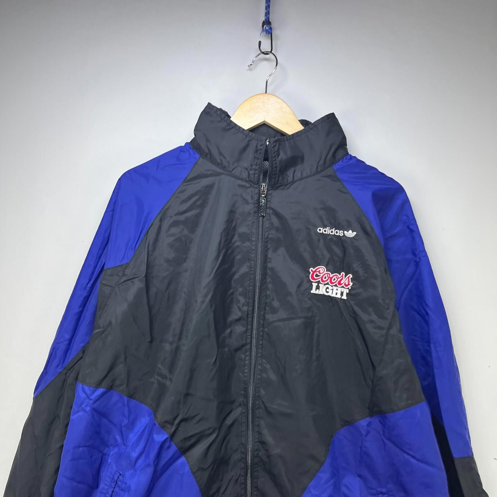 Nike Vintage 90s Adidas Coors Windbreaker Jacket XL Size US XL / EU 56 / 4 - 2 Thumbnail