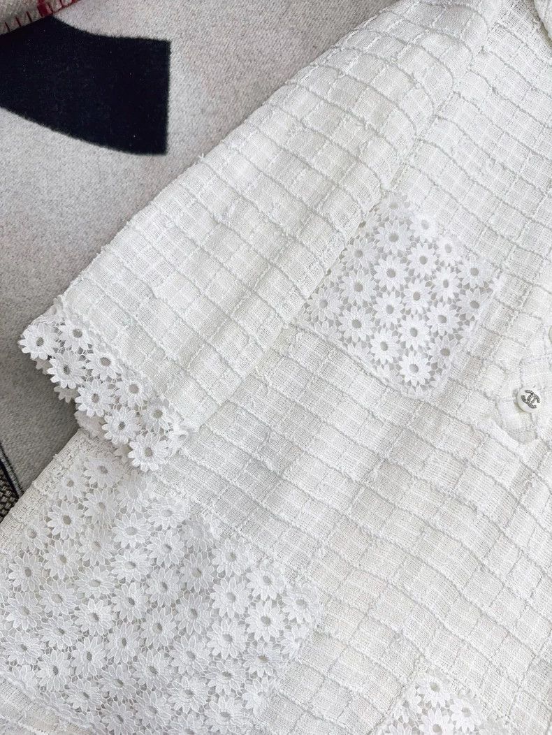 Other Chanel 21C early spring show white lace flower pocket long Size XS / US 0-2 / IT 36-38 - 4 Thumbnail