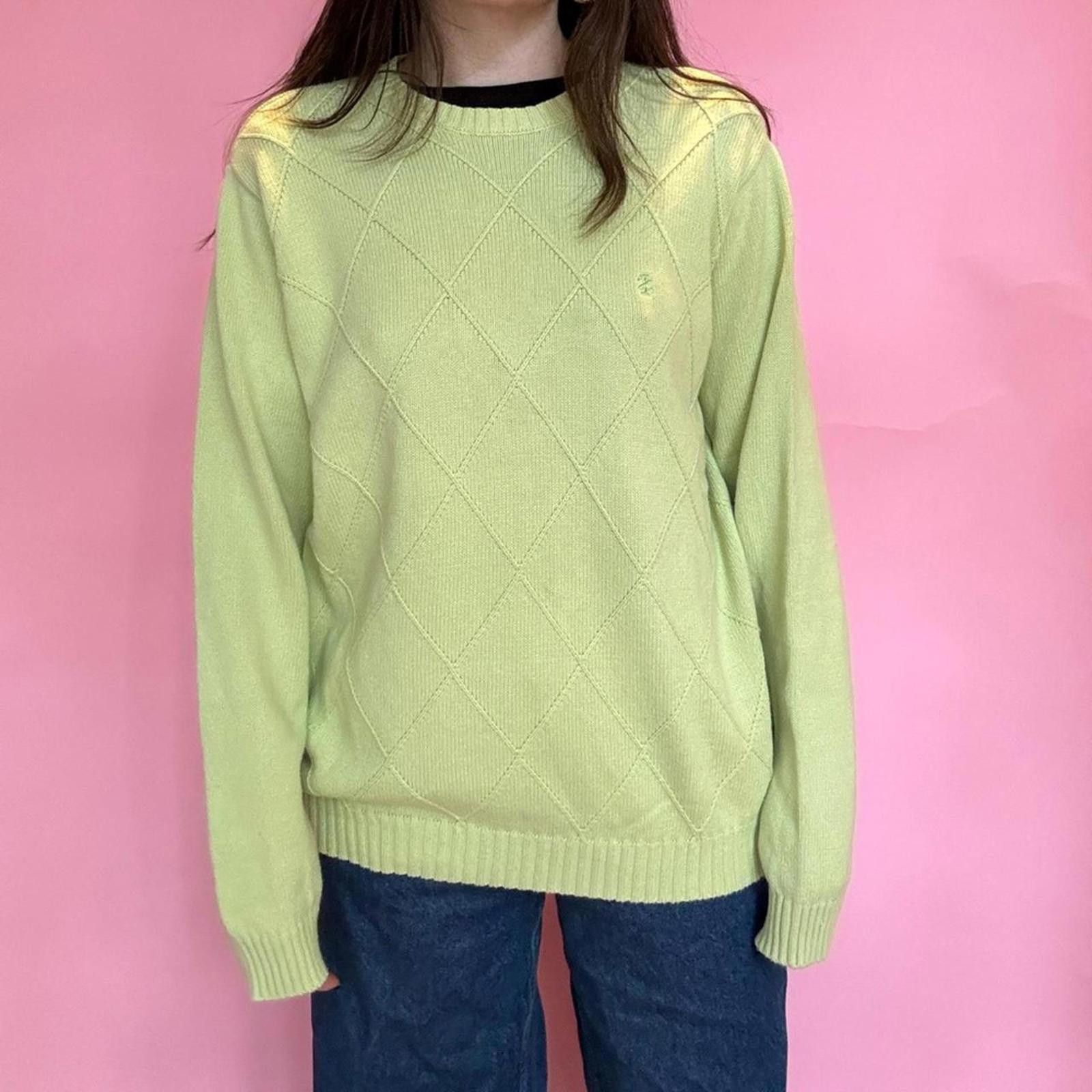 Izod Y2K IZOD ARGYLE SWEATER Size US M / EU 48-50 / 2 - 2 Thumbnail