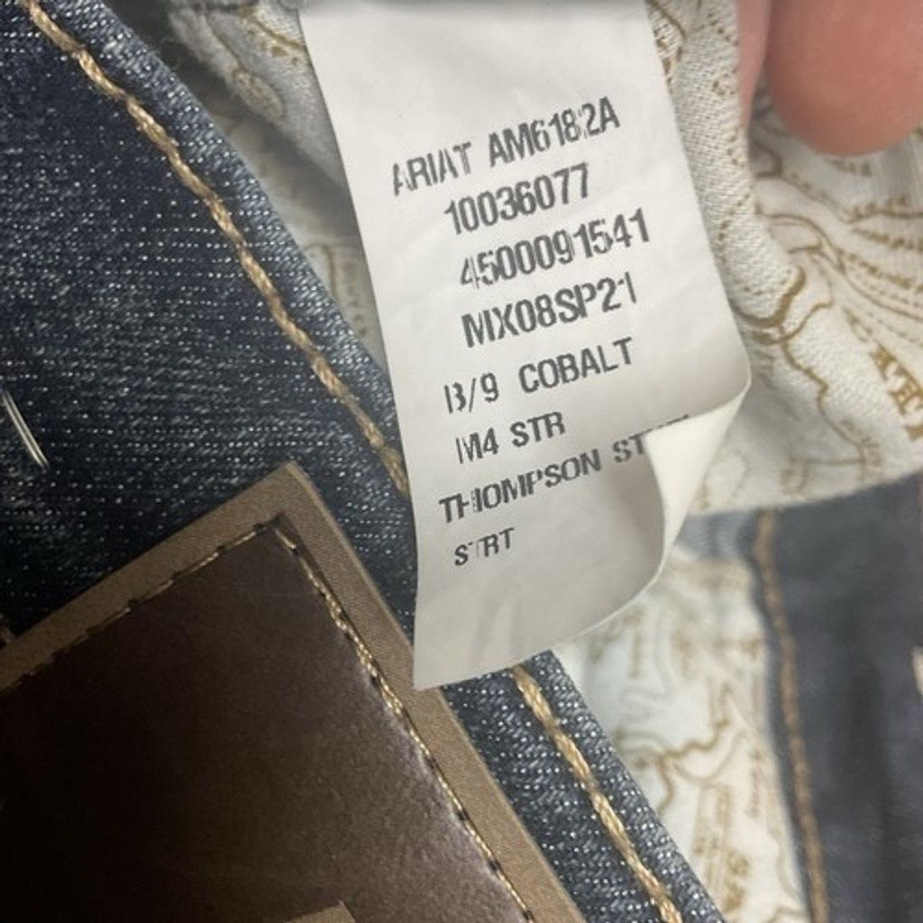 Ariat Ariat M4 Relaxed Blue Cutoff Jean Shorts Unisex Adult 32x32 Size US 32 / EU 48 - 4 Thumbnail