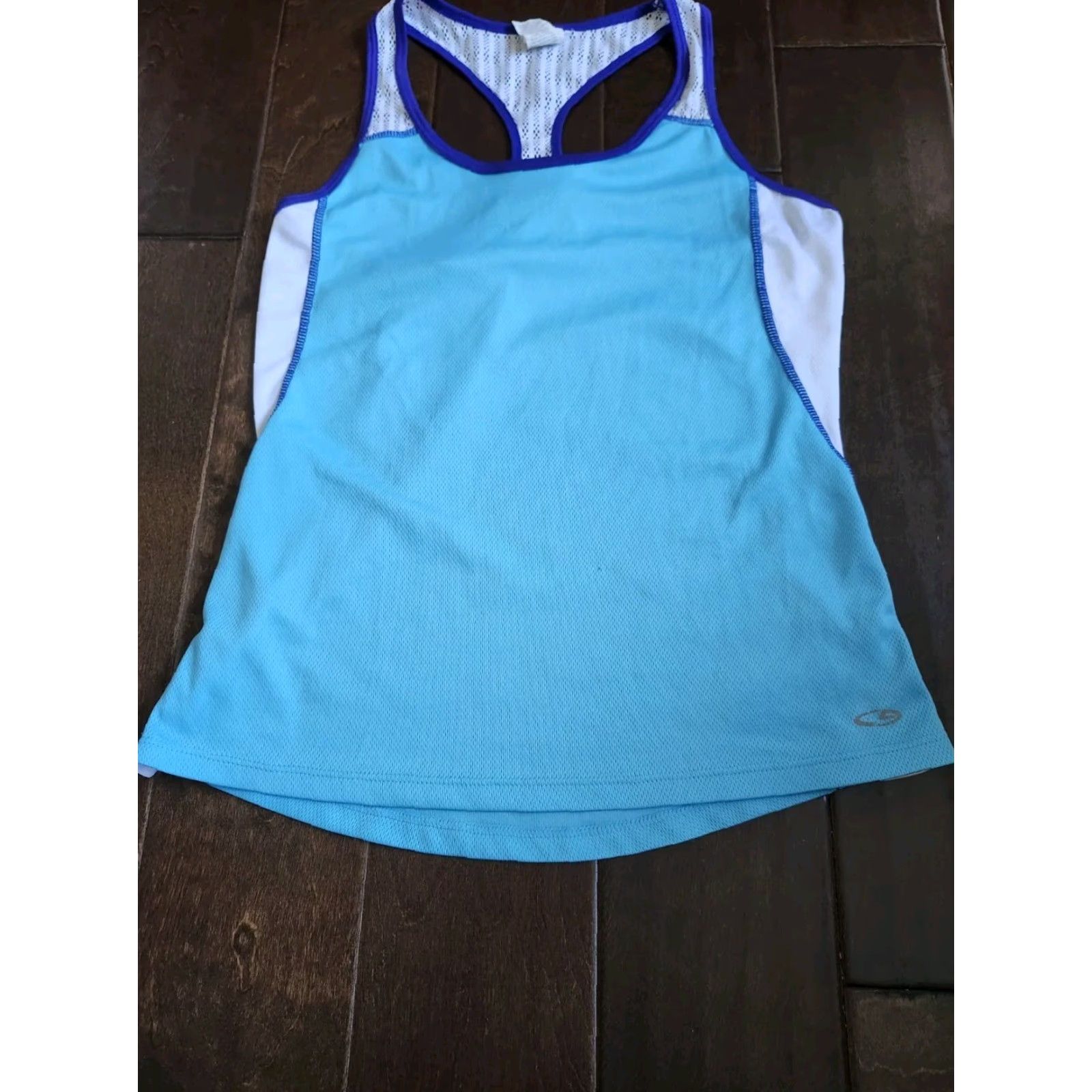 Champion Champion Women's Tank Top Racerback XS Blue Athletic Sleeveless Pullover Breathable Lightweight Gym Activewear Size XS / US 0-2 / IT 36-38 - 4 Thumbnail
