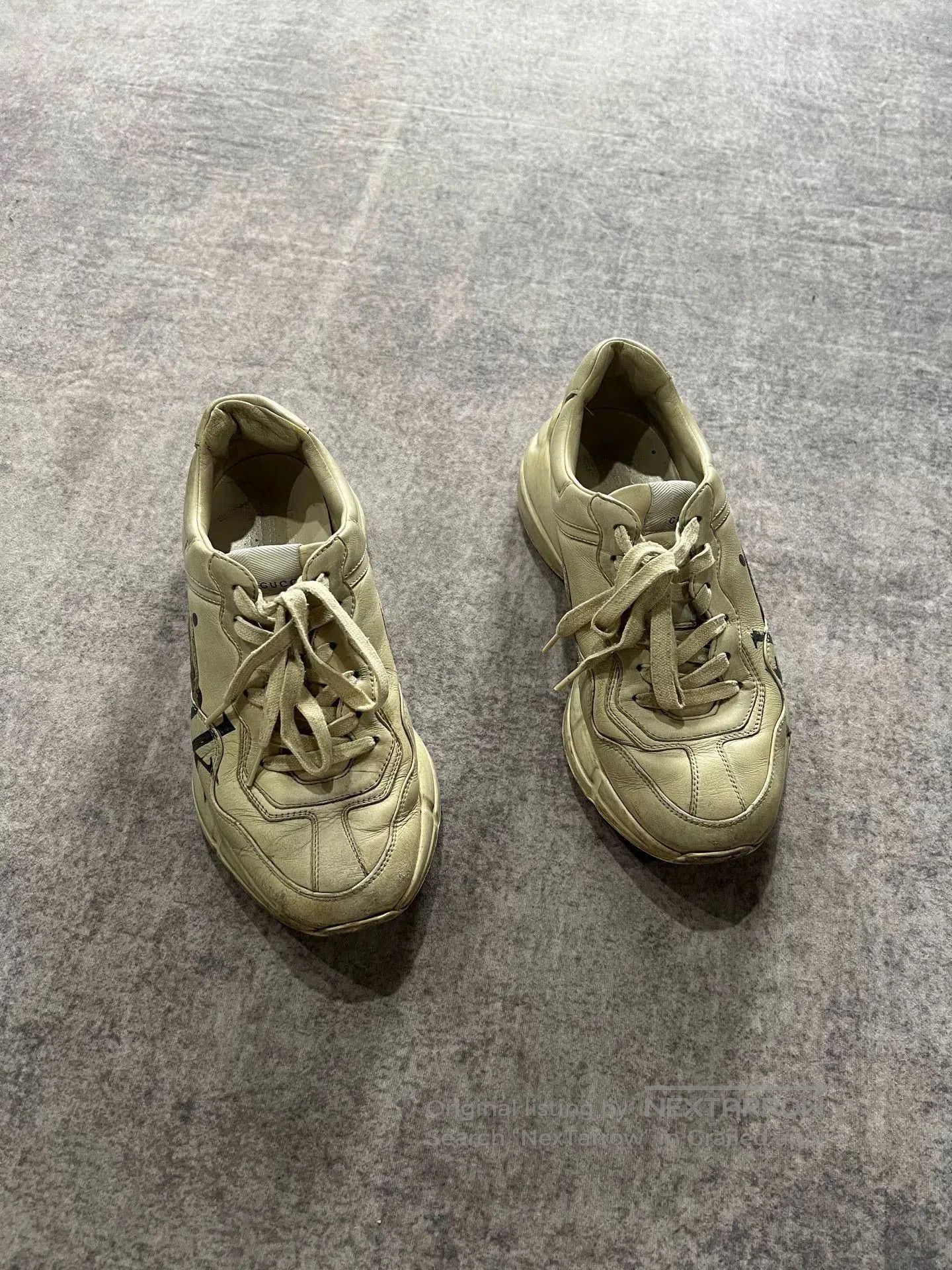 Gucci gucci dad shoes in light beige color. Size US 6.5 / EU 39-40 - 1 Thumbnail