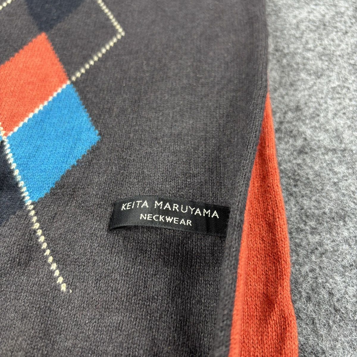 KEITAMARUYAMA × Vintage Keita Maruyama Scarf # D762 # Muffler # Neckwear Size ONE SIZE - 4 Thumbnail