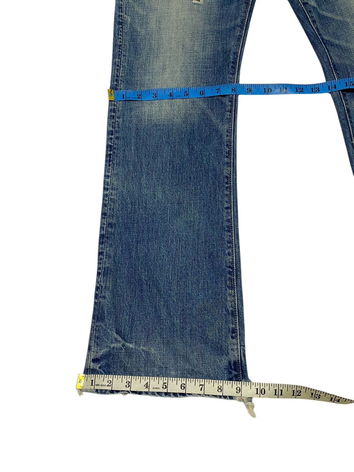 Abercrombie & Fitch Japanese brand x tornado mart style flare jeans Size US 34 / EU 50 - 7 Thumbnail