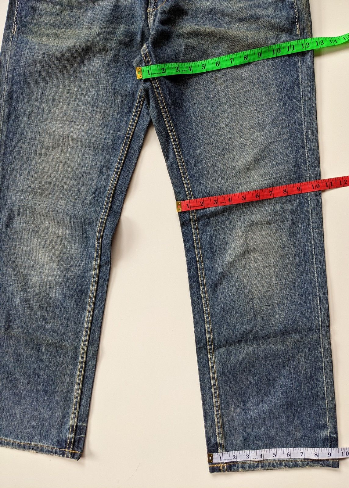 Marc Ecko March Ecko embroidery motif distressed jeans Size US 34 / EU 50 - 8 Thumbnail