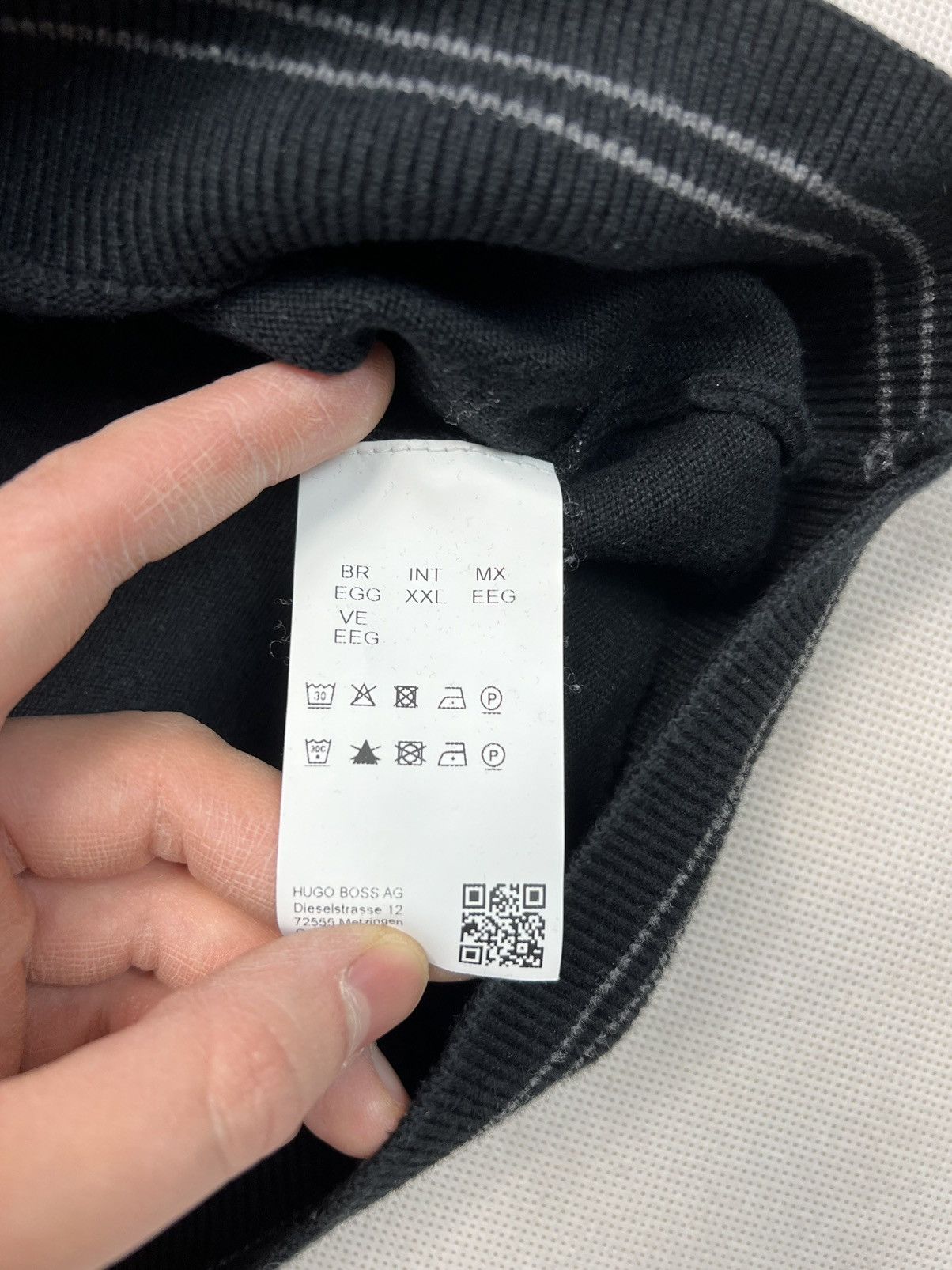 Hugo Boss Sweater Hugo Boss small logo black Size US XXL / EU 58 / 5 - 3 Thumbnail