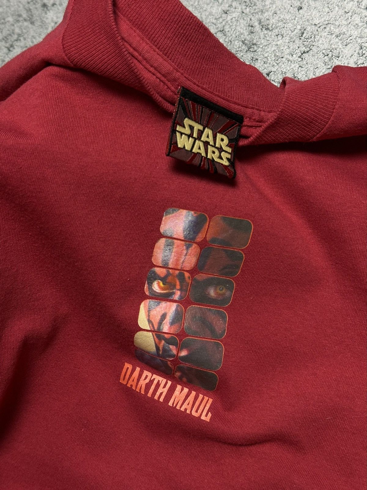 Vintage Vintage 90s Star Wars Darth Maul Movie Promo T-Shirt Size US S / EU 44-46 / 1 - 4 Thumbnail