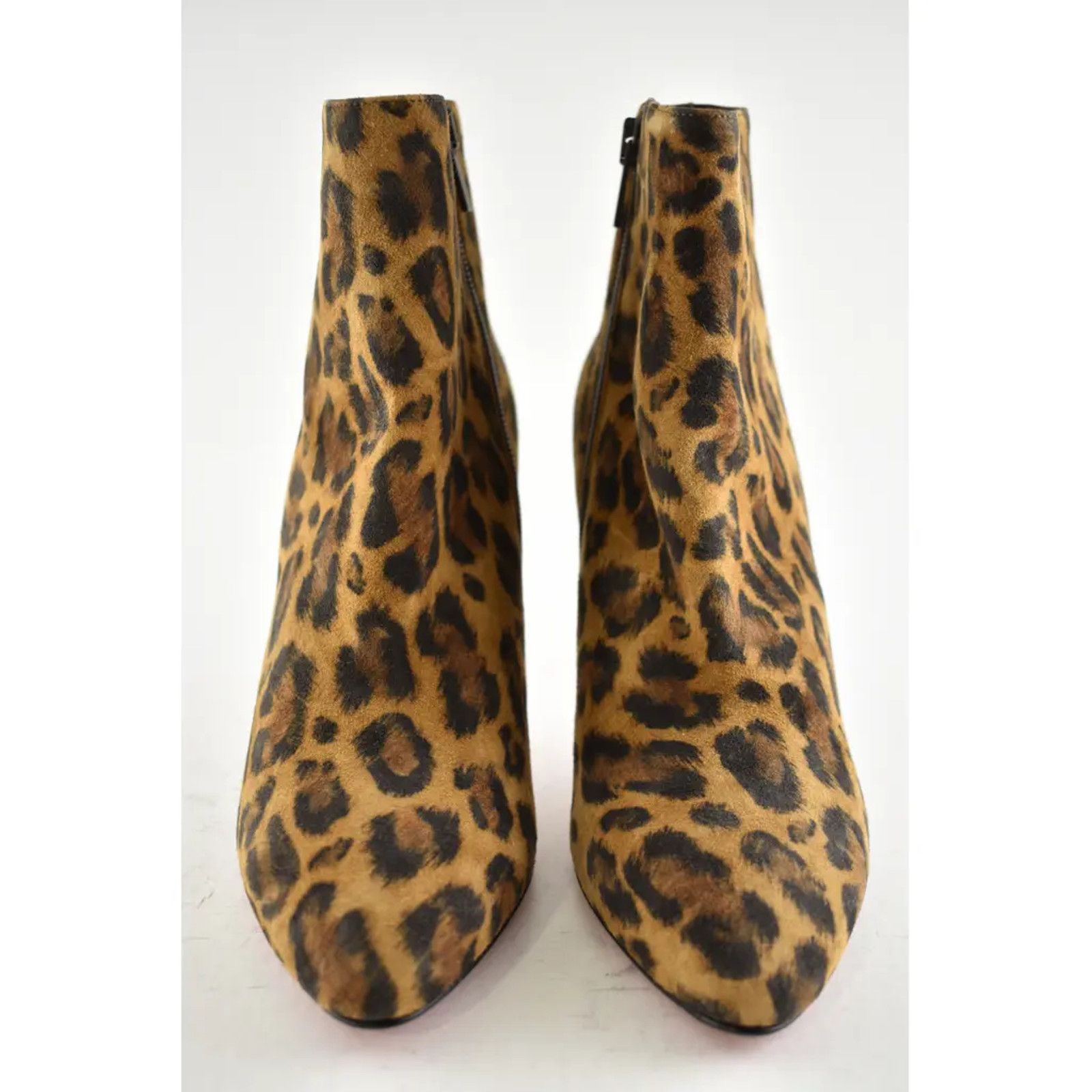 Christian Louboutin Christian Louboutin Eloise Booty 85 Black Brown Leopard Size US 6 / IT 36 - 4 Thumbnail