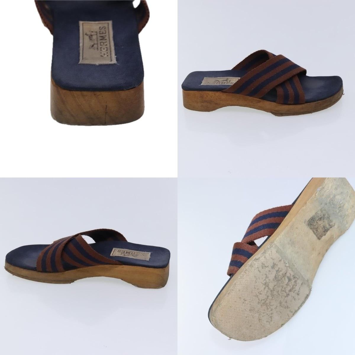 Hermes Hermes Sandales en Cuir Size US 7 / EU 40 - 3 Thumbnail