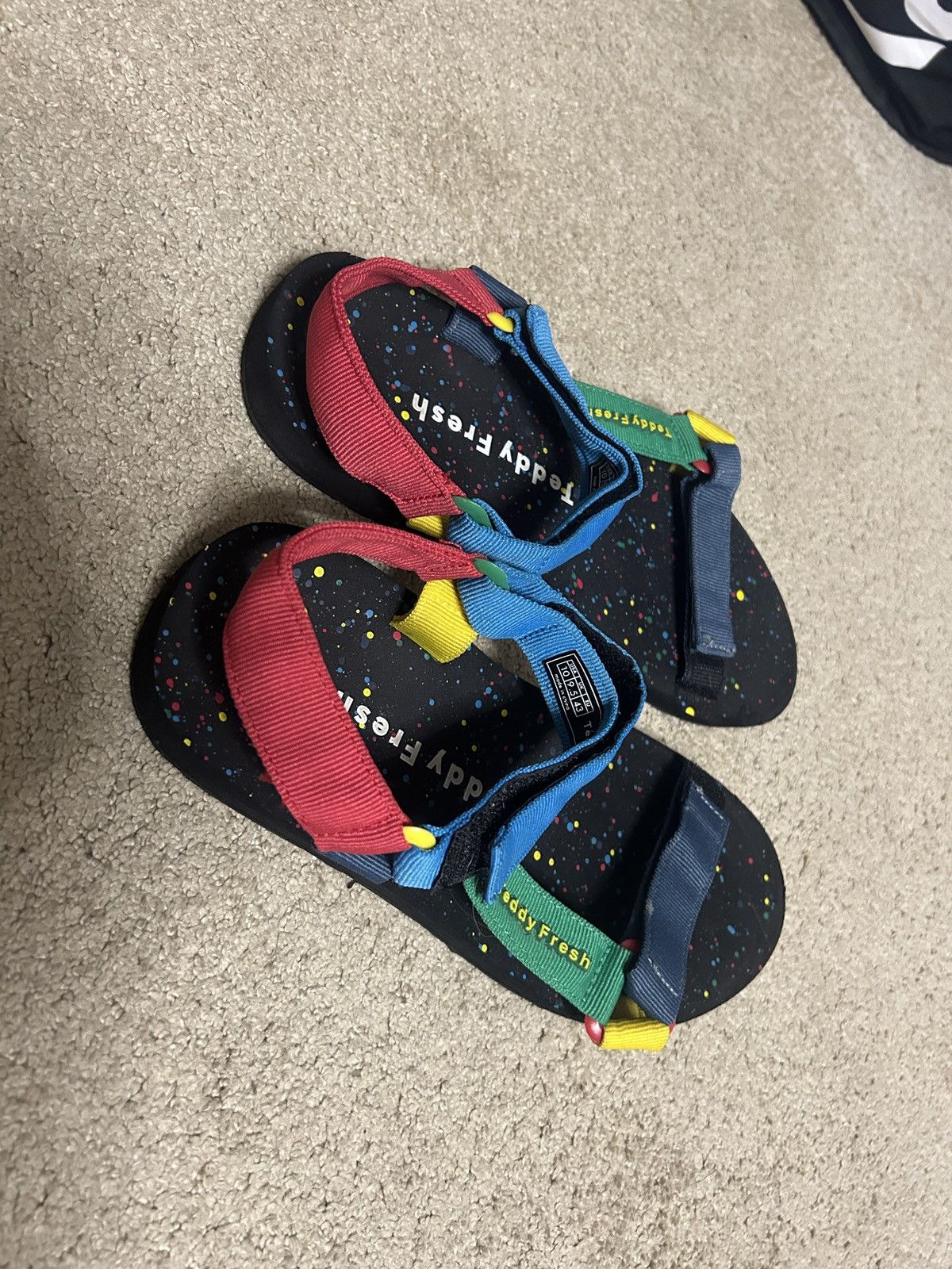 Teddy Fresh Teddy Fresh Combat Ready Sandals Size US 10 / EU 43 - 2 Thumbnail