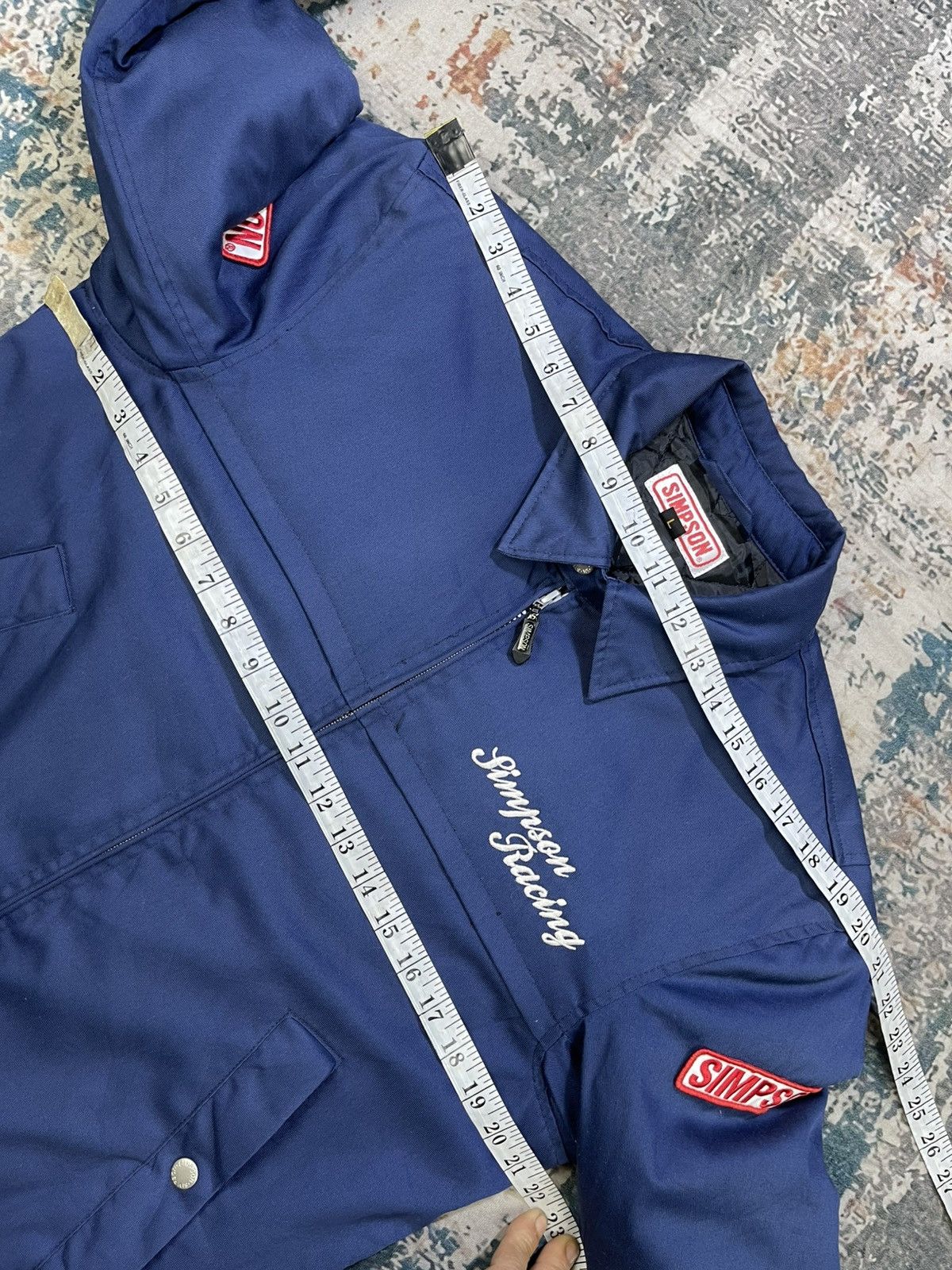 Sports Specialties Simpson Motorsport Back Hit Racing Jacket Size US M / EU 48-50 / 2 - 11 Thumbnail