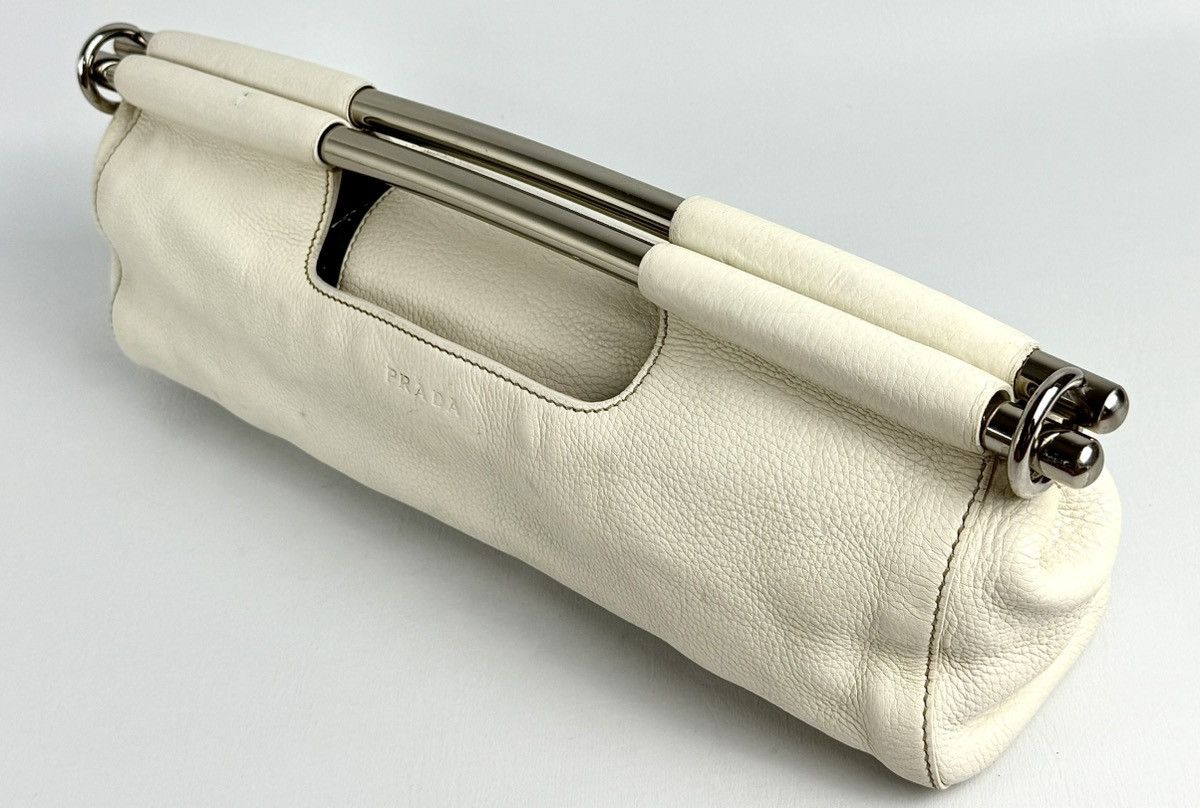 Prada Prada - Miuccia - SS/03 - Metal Handle - Bar Clutch Size ONE SIZE - 7 Thumbnail