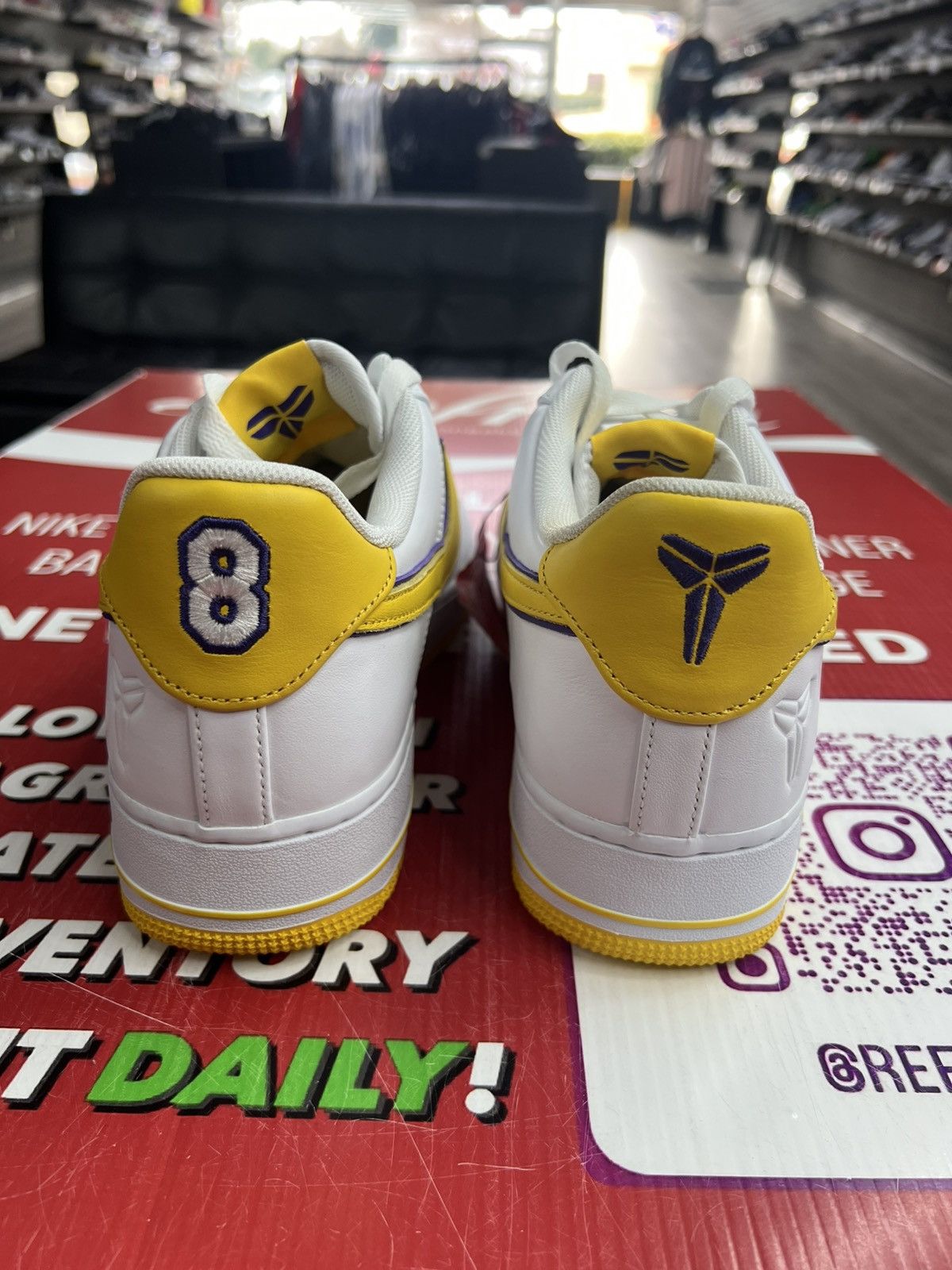 Nike Nike Air Force 1 Low 2024 Lakers Home Size 12 Size US 12 / EU 45 - 5 Thumbnail