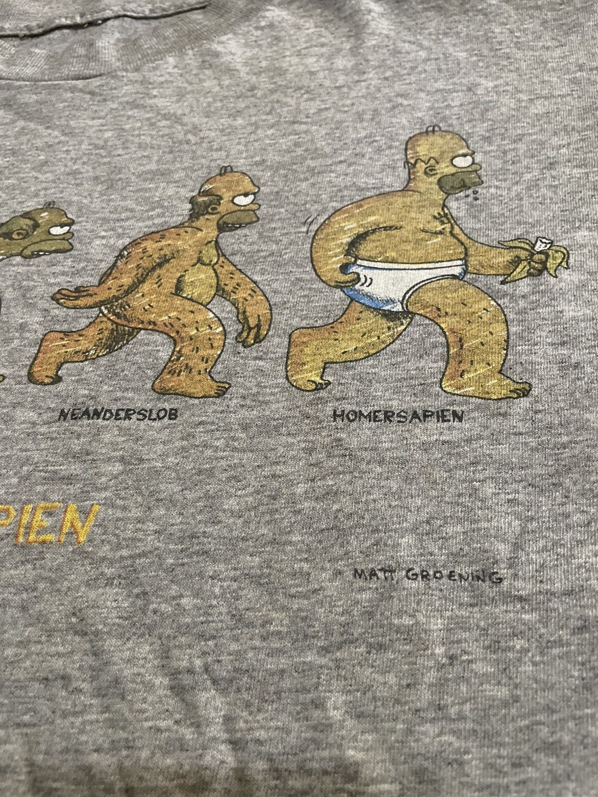 Cartoon Network Vintage 90’s Matt Groening By Stanley Tshirt Size US M / EU 48-50 / 2 - 3 Thumbnail
