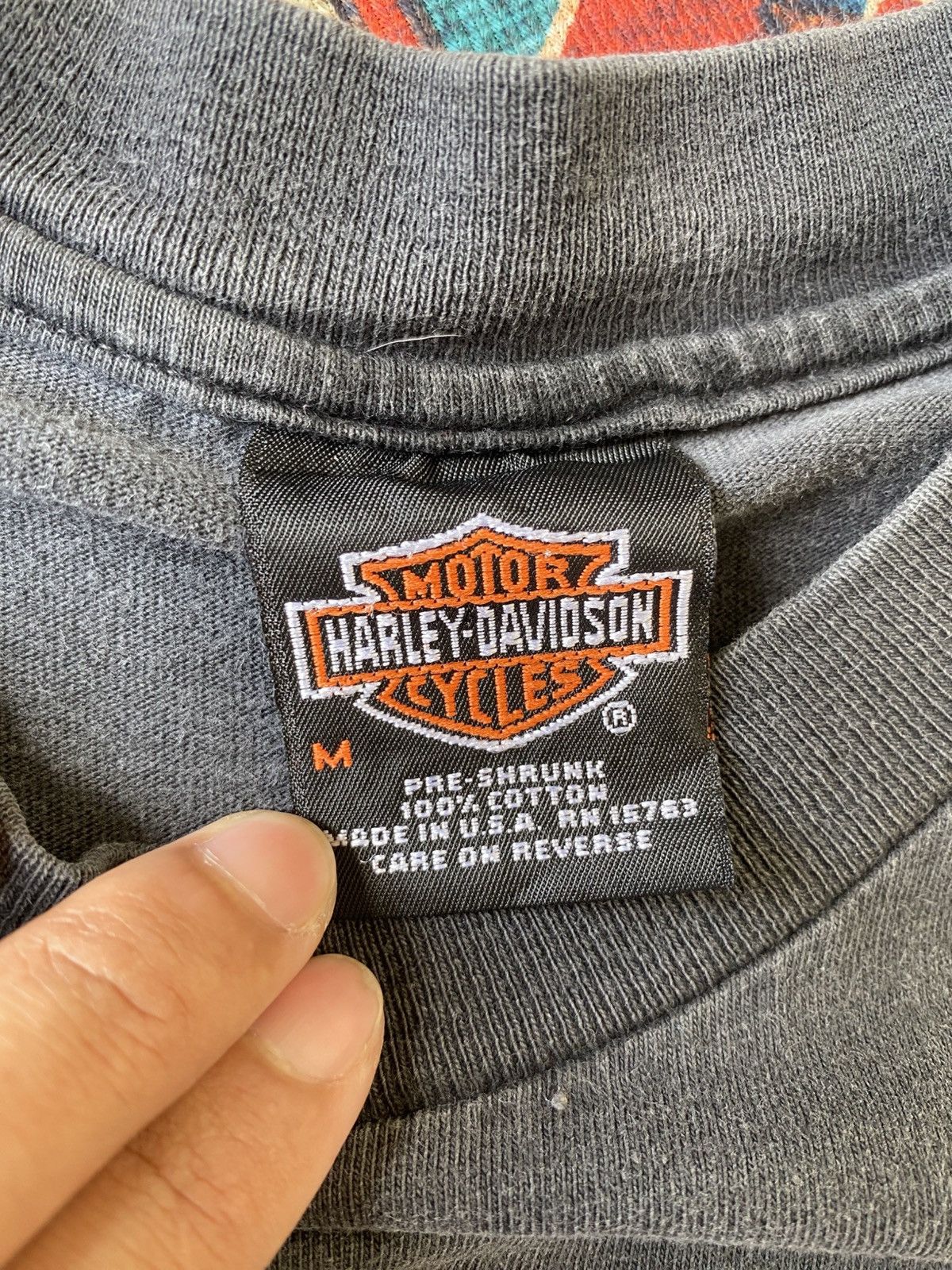 Harley Davidson Vintage Harley Davidson Flame Eagle El cajon California Size US M / EU 48-50 / 2 - 6 Thumbnail
